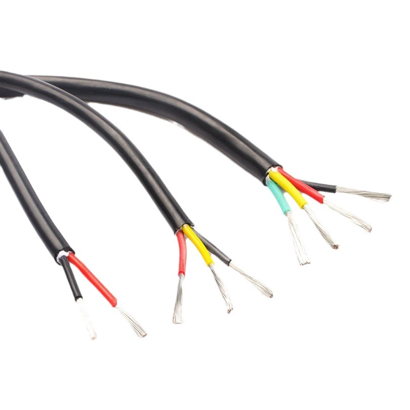 Силиконовый кабель YGC для высоких температур, 2/3/4 жилы, термостойкий силовой кабель из силикона, YGZ, особо мягкий кабель в оболочке