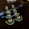 Shiny earrings, style