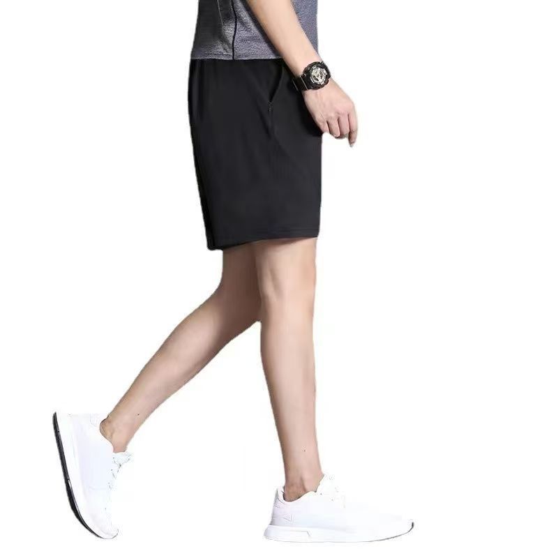 Factory for summer casual pants men's breathable quick-drying pants thin loose shorts men's beach pants running men's transport