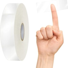 亚马逊热销防油防水密封贴纸透明不干胶贴纸标签条码保护膜
