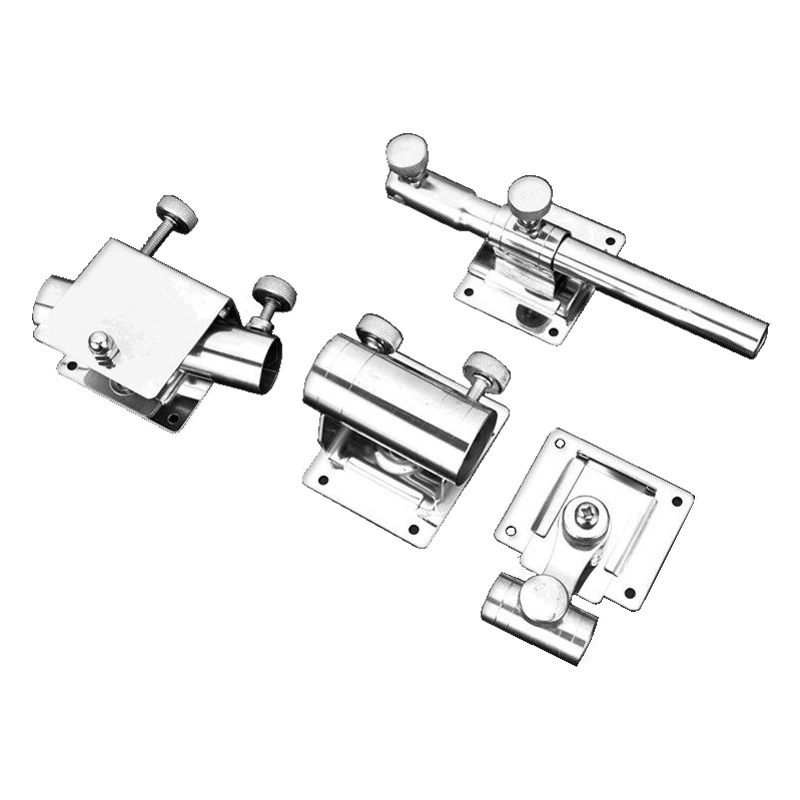 Аксессуары для рыболовных ящиков Набор из трех предметов из нержавеющей стали Специальное предложение Съемная стойка для батарей Стойка для защиты рыбы Лоток для приманки Стойка для зонтов Универсальная