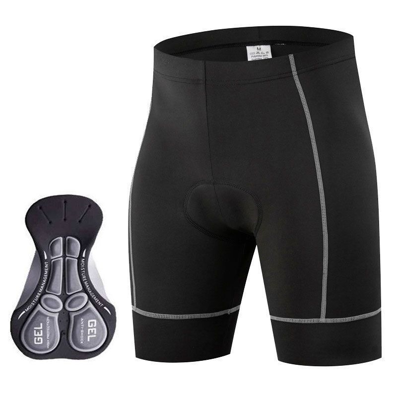 Summer Cycling Shorts for Men and Women, Mountain Bike and Road Bike Pants with Sponge Padding, Cycling Gear, Five-Point Shorts
