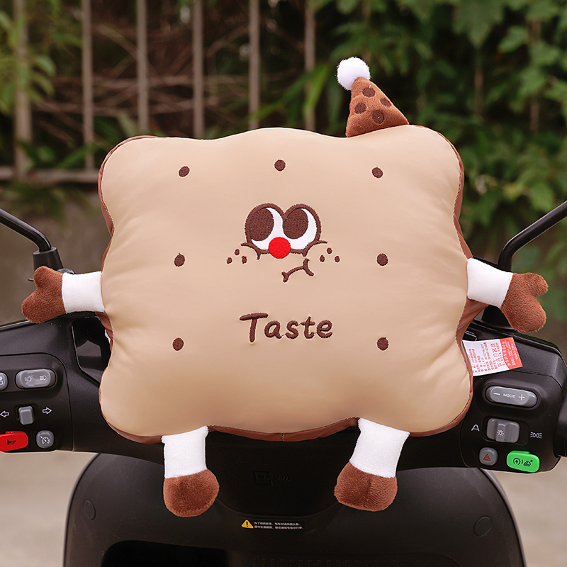 Cojín de protección de cabeza anticolisión para automóviles eléctricos, asiento infantil frontal impermeable, almohada anticolisión para automóviles de baterías para bebés