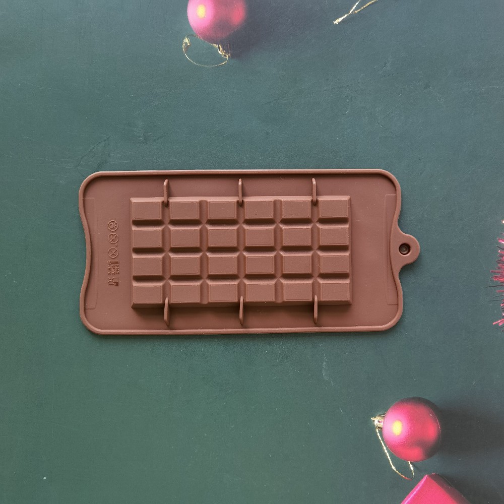 24 chocolate 465 galletas molde de silicona pastel helado pudín molde de postre jabón utensilios de cocción