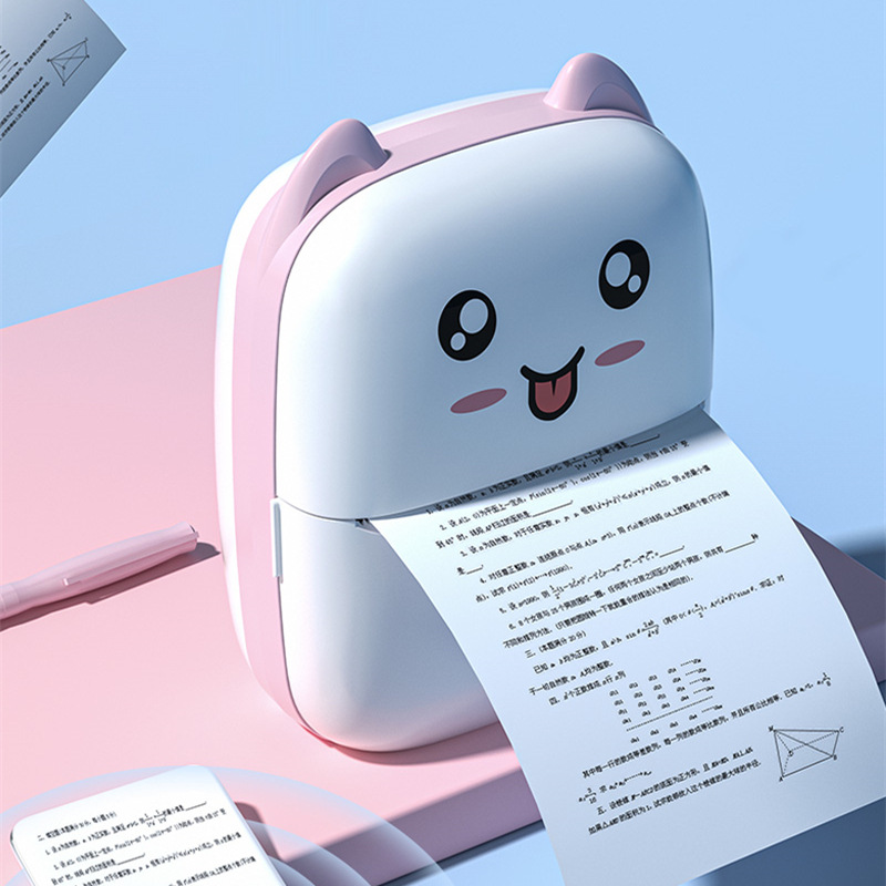 Transfronterizo D10 pequeña impresora fotográfica térmica portátil mini impresora inalámbrica impresora de etiquetas incorrecta