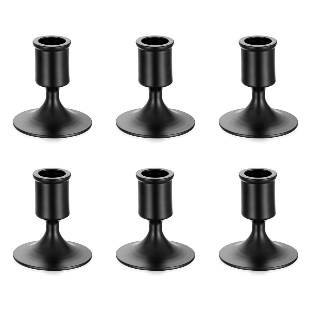 Candelaria transfronteriza decoración de oro negro decoración de mesa romántica europea de Navidad accesorios de fotografía de Internet modernos