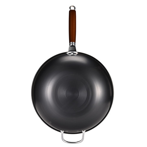 Wok, traditional iron pot, official flagship, old-fashioned wok, household non-stick pan, uncoated gas stove, dropshipping