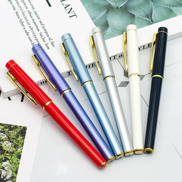 Hot-Selling Business Signature Pens, Gift Promotional Gel Pens, High-Quality Student Pens with Logo Printing, Available in Multiple Colors