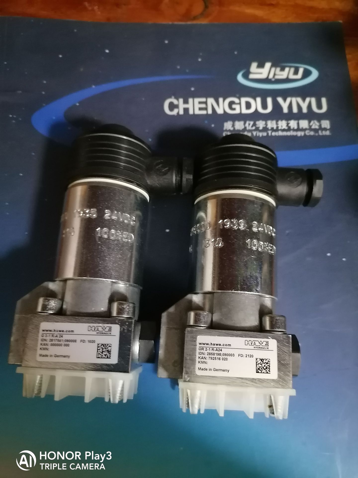 HAWE哈威电磁阀GR2-1-G24现货供应