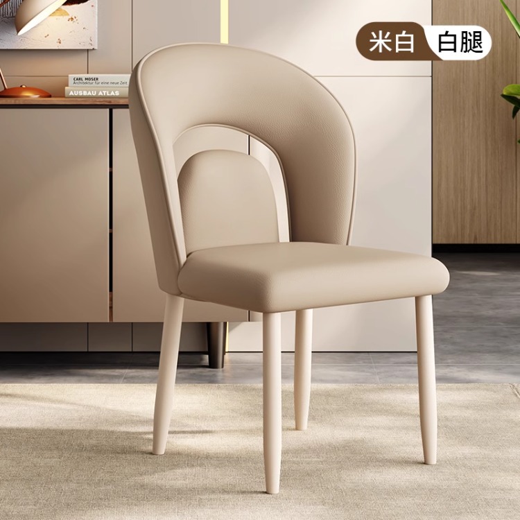 Silla de comedor Silla de mesa de comedor de lujo ligero Sensación de alta gama Hogar Silla de respaldo de hierro forjado italiano nórdico moderno Taburete de negociación de hotel