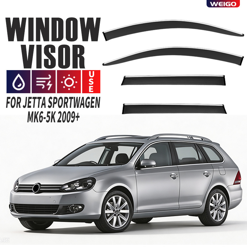 Suitable for Volkswagen VW Jetta SportWagen Window visor rain shield [North America]