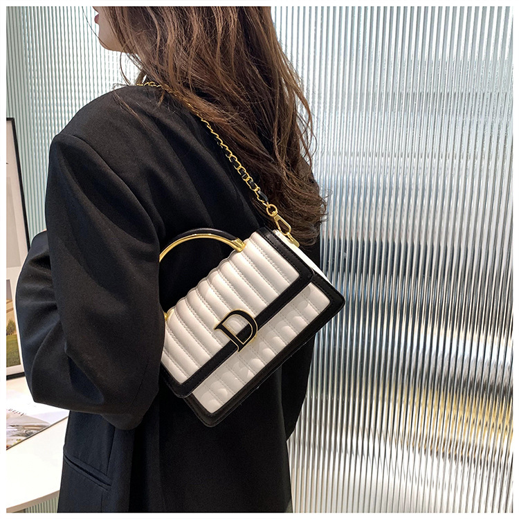 Hochwertige, leichte, luxuriöse, weiche Ledertasche mit bestickter Kette, kleine, duftende Tasche für Damen, vielseitige, modische Textur, One-Shoulder-Crossbody-Handtasche_voghion.com