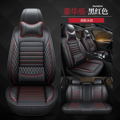 Silk Special Seat Covers, Full-Cover Seat – Universal seat cover - black-red-standard-version