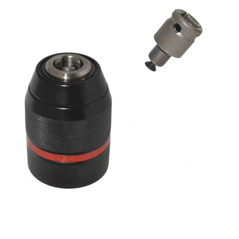 Taladro Chuck trinquete taladro Chuck autoblocante Chuck 10 Mm3/8 13 MM1/2 adaptador Chuck con biela