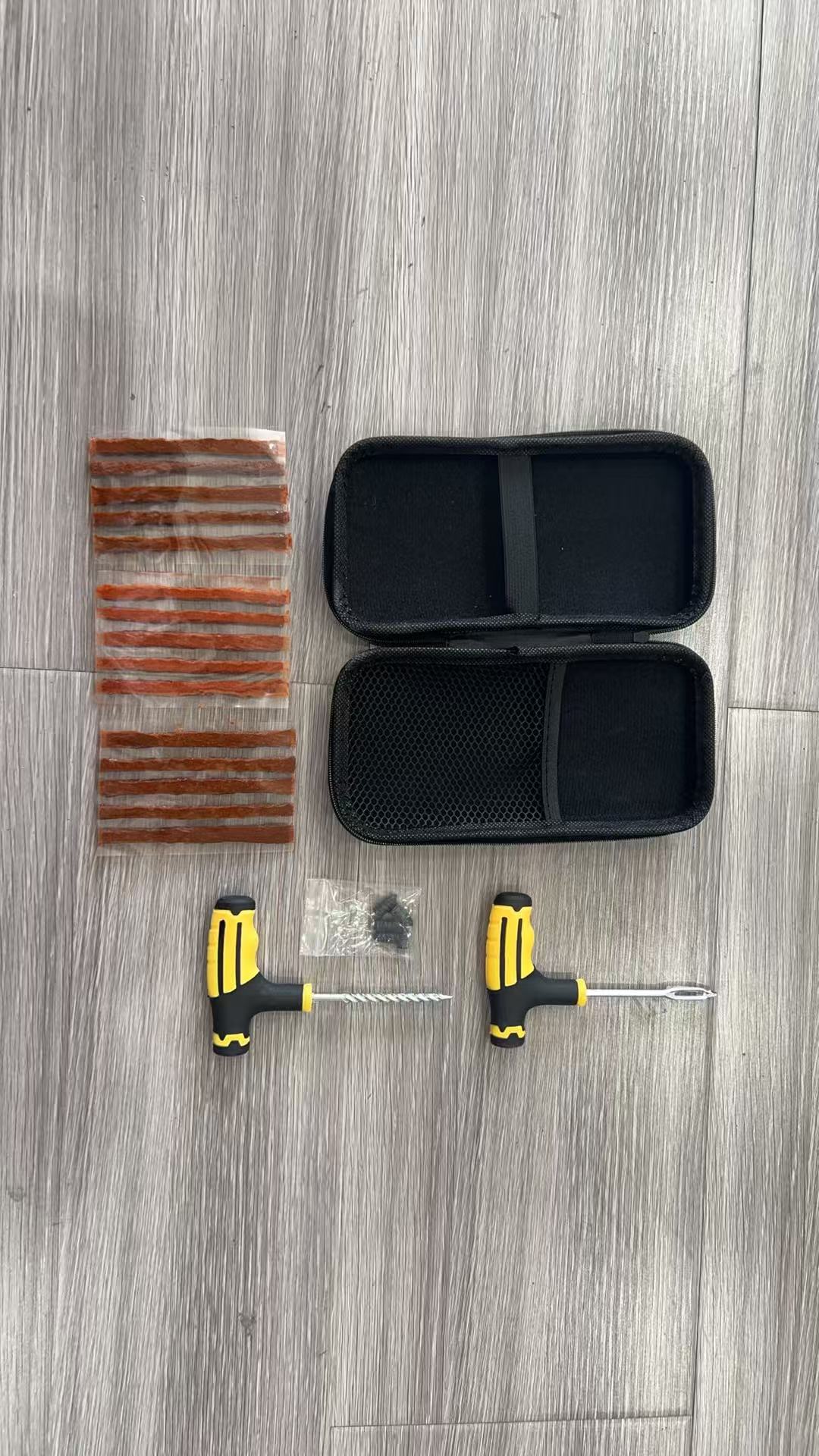 23-piece emergency tire repair tool kit for cars, motorcycles, and electric vehicles, vacuum tire repair tool kit, in stock at the factory