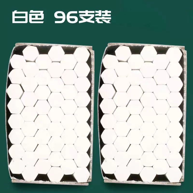 Chalk, children's hexagonal white board dust-free for home use, training
