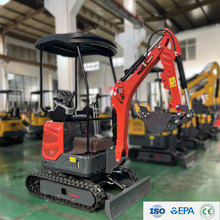 小型挖掘机工程果园挖土开荒挖沟钩机18型20型工程破碎微挖小挖机