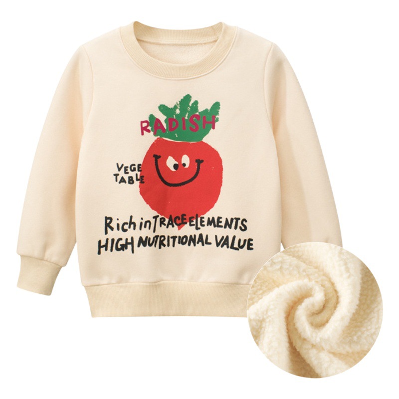 27 Niños ropa para niños Otoño e Invierno Nuevo estilo coreano suéter para niños ropa de bebé forrada de lana jersey de niños entrega de una pieza