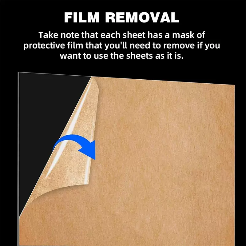 跨境专供高透明亚克力板定制加工塑料板diy手工材料有机玻璃展示