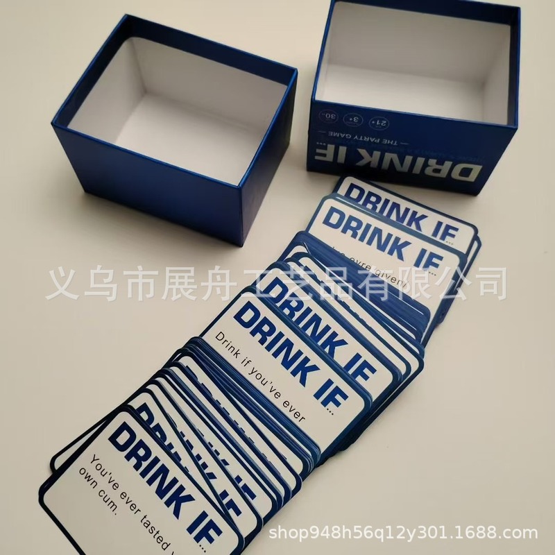 跨境新品 Drink IF... Hilarious Adult Drinking Game 饮酒游戏|undefined