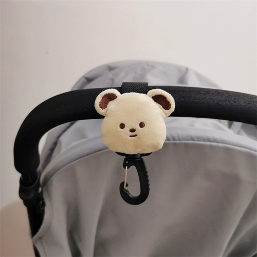 ins Korean style bear rabbit stroller Velcro buckle umbrella stroller stroller walking artifact stroller accessories hook