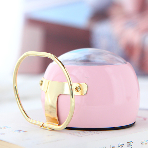 【Same Style Low Price】Metal Alarm Clock Creative Silent Children's Electronic Alarm Clock Simple Living Room Bedroom Student Night Light Stopwatch