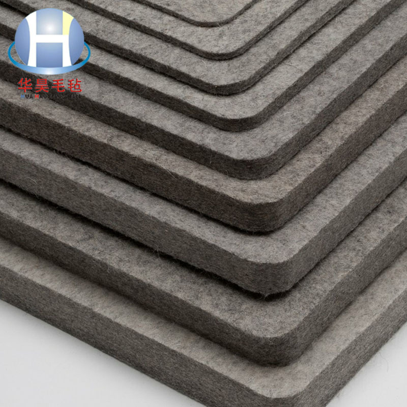 供应灰色羊毛毡 鞋底用羊毛毡 鞋面用彩色羊毛毡