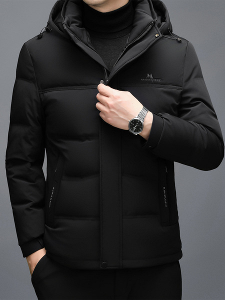 Demi-season down jacket for boys for leisure