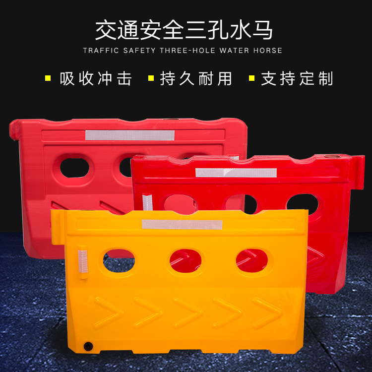 深圳光明区全新水马，二手水马，铁马护栏厂家，施工隔离栏等