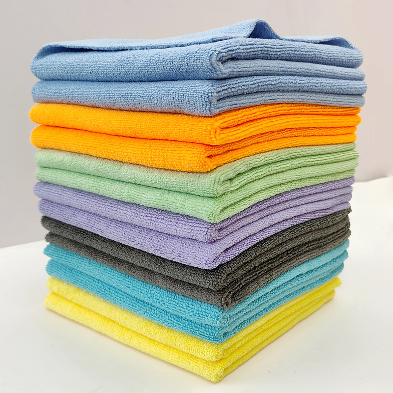 Microfiber car towel polished thickened Crystal coated waxed cloth absorbent car wash towel car beauty cleaning cloth