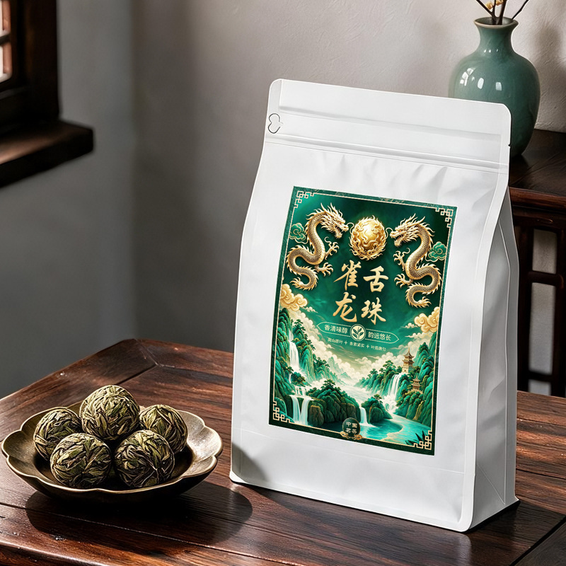 Que Shen Emperor Dragon Pearl 2026 Pre-Qingming New Tea High Mountain Tender Bud Green Tea, suitable for iced brew, cold brew, and hot brew, available for sample tasting Que Shen Emperor Dragon Pearl 2026 Pre-Qingming New Tea High Mountain Tender Bud Green Tea, suitable for iced brew, cold brew, and hot brew, available for sample tasting