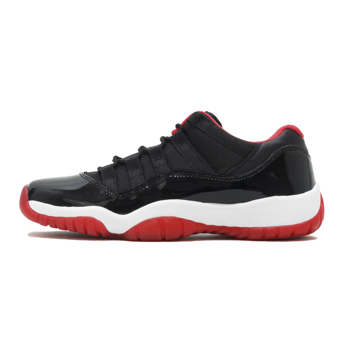 Transfronterizo Putian AJ11 Star Jiao 11 generación de zapatos de baloncesto negro rojo almohadilla de aire de palma completa para hombres y mujeres zapatillas de combate