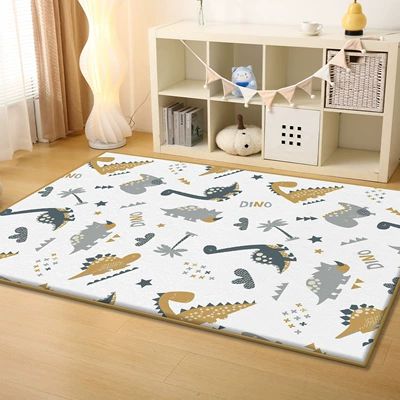 Reading Area Carpet, Avtomobil döşəmə paspasları - dinosaur-a-one-piece-of-customization-contact-customer-service-customization-is-not-returnable-or-exchangeable