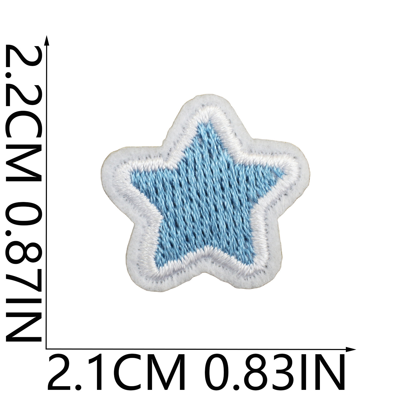 1g Weight Clothing Sticker Patches Classification 1 Piece Quantity Dacron thread Material Letter, Star Pattern Casual, Elegant, Lady Style Embroidery Craft 1 Piece Casual Elegant Lady Letter Star Dacron Thread Clothing Sticker Patches 4