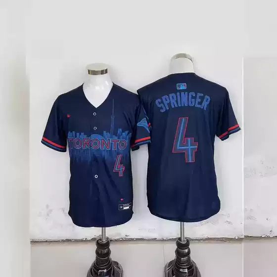 Blue Jays Urban Baseball Uniform Guerrero Jr. Bo Bichette Embroidered Mlb Baseball