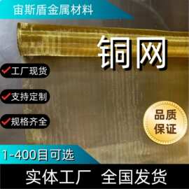 黄铜屏蔽铜网200目导电导热防辐射防静电紫铜网无锡厂家批发