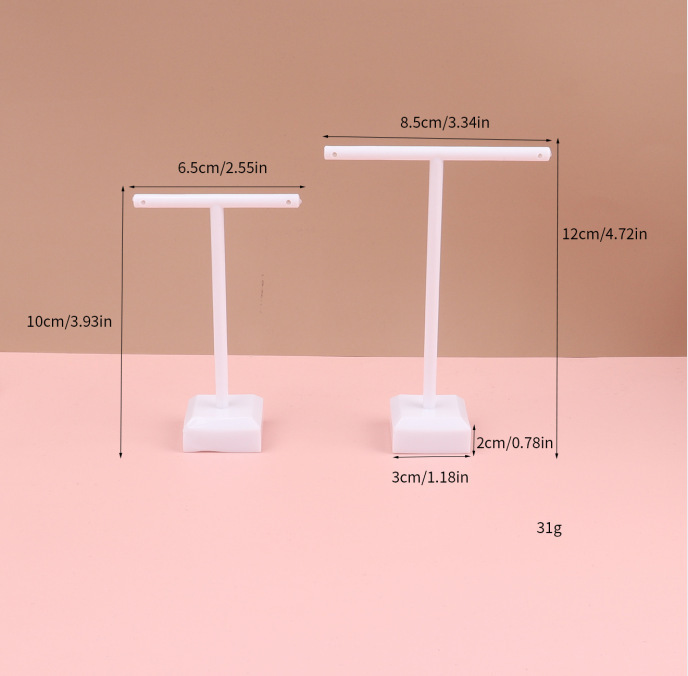 TONVIC メタルイヤリングスタンドアクリル 3 ピースイヤリングイヤリングディスプレイスタンドジュエリースタンドネックレススタンド卸売|undefined