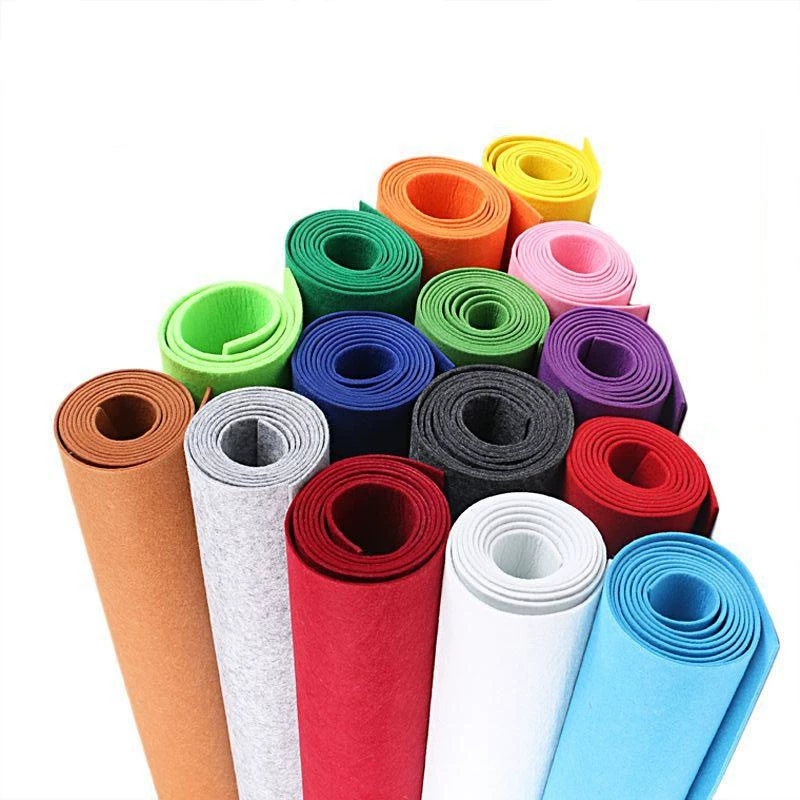 Self-adhesive adhesive fleece wool felt, DIY, 5mm