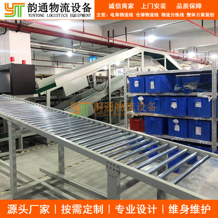 电商入库物流输送线 电商物流分拣线 电商出库输送物流线整厂规划