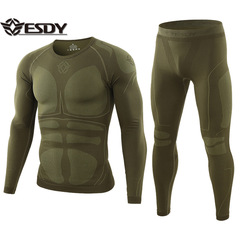 ESDY Sports Warm Body Shaping Seamless Underwear Outdoor Warm Training Wear Fitness Wear A200