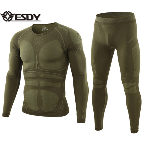 ESDY Sports Warm Body Shaping Seamless Underwear Outdoor Warm Training Wear Fitness Wear A200