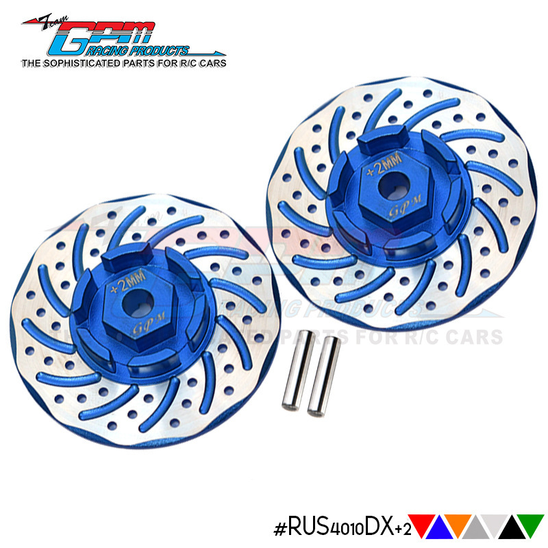Remote control car TRAXXAS RUSLTLER 4X4 VXL aluminum alloy silver edge dragon claw brake disc-right