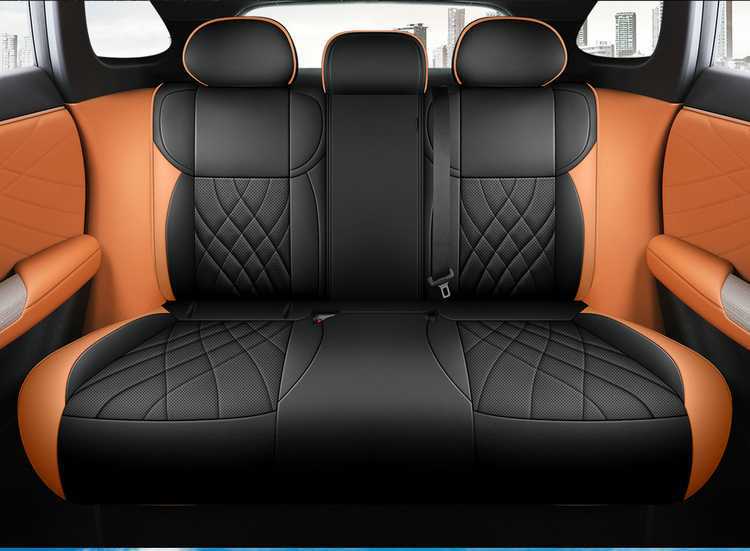 Deep Blue S07 Special Car Seat Cover, All-Season Universal Full Surround Cushion, Deep Blue S7 Leather Breathable Perforated Seat Cover