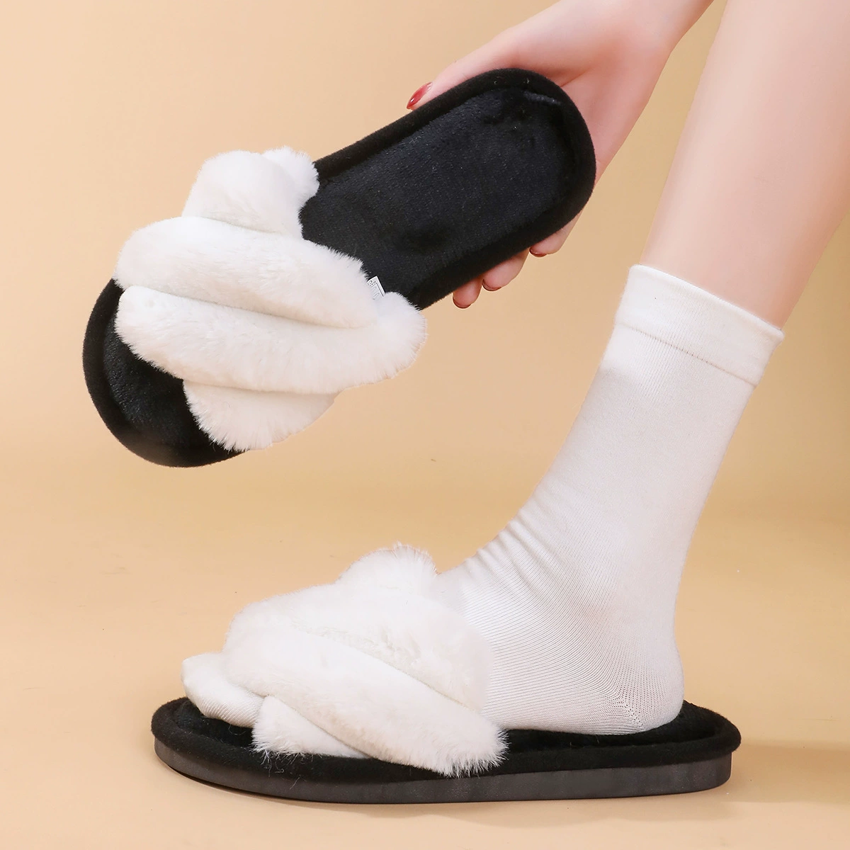 Winter fuchsia slippers, (Physicals)