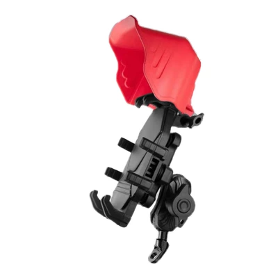 Motorcycle Phone Holder, Electric Vehicle: Digər kuzov və aksesuarlar - sf-ydzj-023-mirror-holder-red-rain-hat