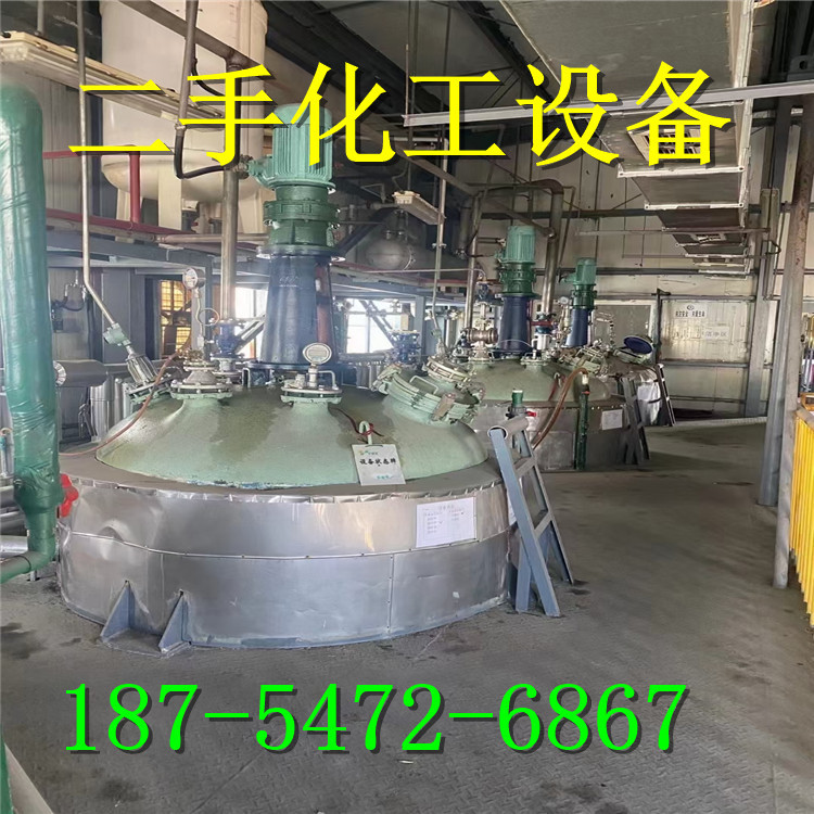 夹套加热布袋过滤器 U型管不锈钢冷凝器   12立方二手衬四氟储罐