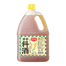 厨邦精制料酒1.75L 家用炒菜炖煮腌肉调味品 去腥解膻提味增香