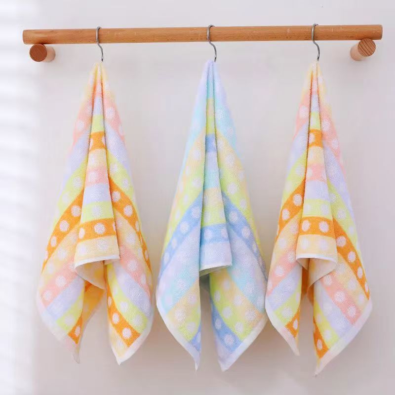 Household Thin Adult Face and Bath Towels, Lightweight, Soft, Skin-Friendly, Absorbent, Quick-Drying Towels, Individually Packaged, Cross-Border Labeling