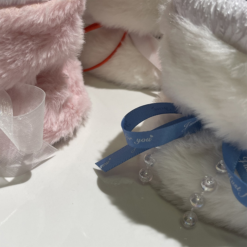 Peluche de Conejo en Forma de Cubo, Regalo para el Día del Niño, para Novia, Ramo de Rosas, Regalo de Cumpleaños, Fabricante de Recuerdos