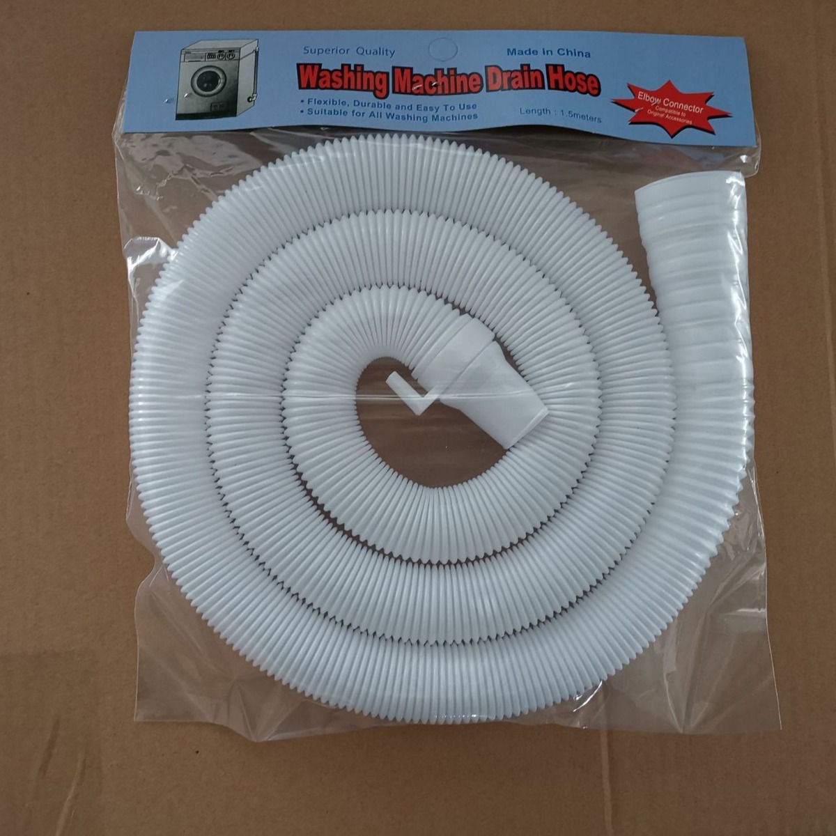 Lavadora de drenaje de 1,5 metros con embalaje de cartón de papel atascado especial comercio exterior fábrica de accesorios directos al por mayor image 2